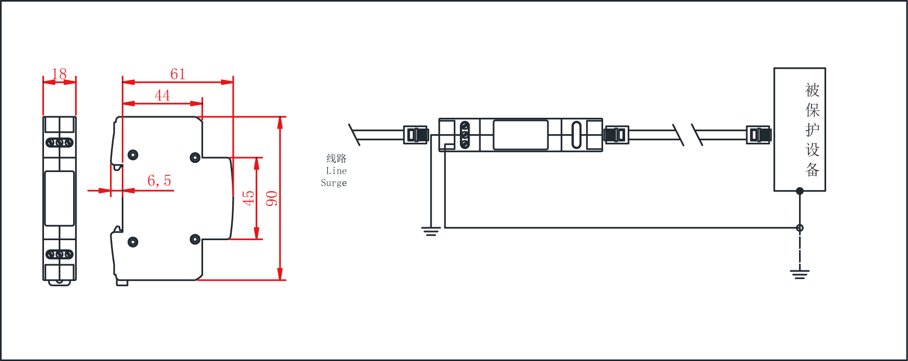 TK01 網(wǎng)絡(luò)，電話防雷器.png